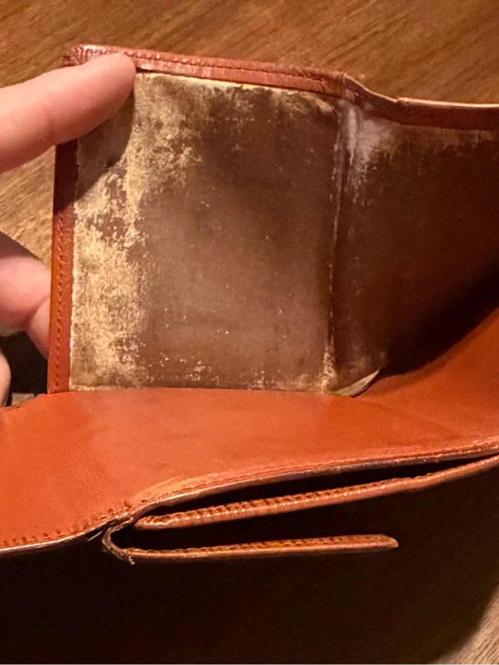 Louis Vuitton Tan Epi Leather Card Holder Wallet